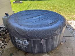 inflatable hot tub