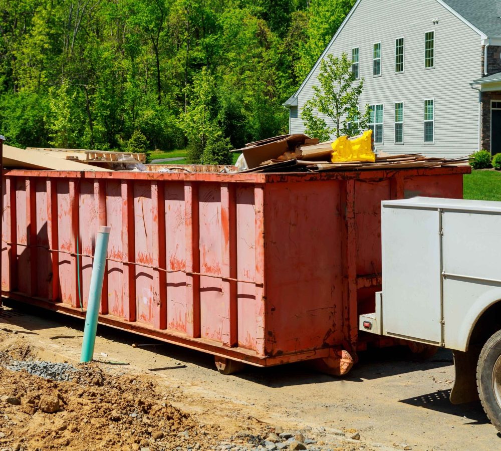 20 yard roll off dumpster